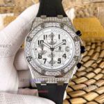 Perfect Replica Audemars Piguet Royal Oak Offshore Chronograph 42MM Watch - Limited Edition Diamond Case Japan Quartz